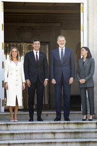 König Felipe empfängt Präsident Peña in Madrid