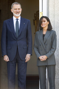 König Felipe empfängt Präsident Peña in Madrid