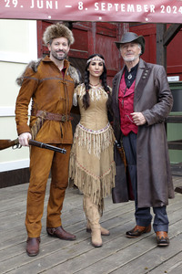 Pressetermin 'Winnetou II - Ribanna und Old Firehand' in Bad Segeberg