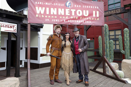 Pressetermin 'Winnetou II - Ribanna und Old Firehand' in Bad Segeberg