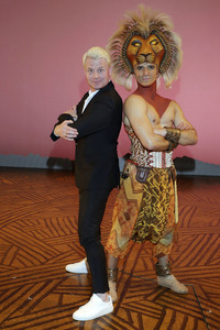 Guido Cantz beim Musical 'König der Löwen' in Hamburg