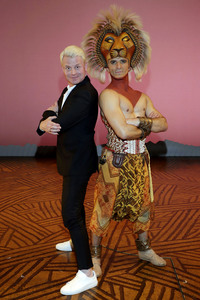 Guido Cantz beim Musical 'König der Löwen' in Hamburg