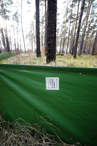 Protestcamp gegen die Erweiterungspläne des Tesla-Werks in Grünheide