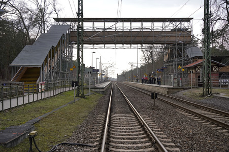Protestcamp gegen die Erweiterungspläne des Tesla-Werks in Grünheide
