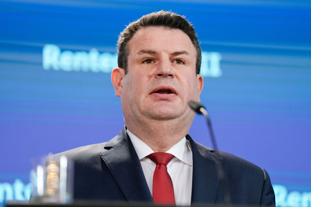 Pressekonferenz zum Rentenpaket II in Berlin