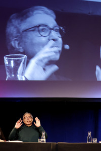 Didier Eribon und Ulrich Matthes auf der lit.Cologne 2024 in Köln