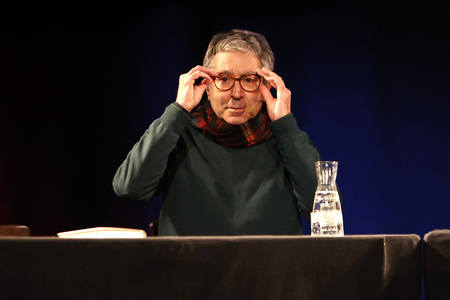 Didier Eribon und Ulrich Matthes auf der lit.Cologne 2024 in Köln