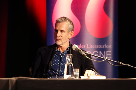 Didier Eribon und Ulrich Matthes auf der lit.Cologne 2024 in Köln