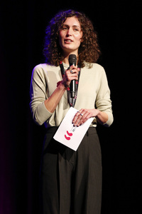 Dietmar Bär, Anna Schudt und Thomas Böhm auf der lit.Cologne 2024 in Köln