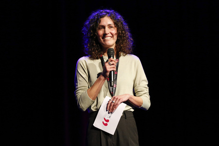 Dietmar Bär, Anna Schudt und Thomas Böhm auf der lit.Cologne 2024 in Köln