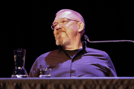 Dietmar Bär, Anna Schudt und Thomas Böhm auf der lit.Cologne 2024 in Köln