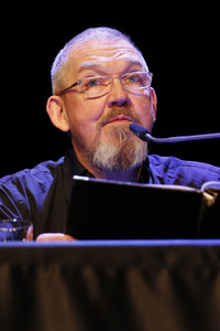 Dietmar Bär, Anna Schudt und Thomas Böhm auf der lit.Cologne 2024 in Köln