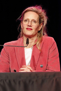 Dietmar Bär, Anna Schudt und Thomas Böhm auf der lit.Cologne 2024 in Köln