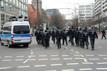 Demonstration gegen Antisemitismus in Berlin