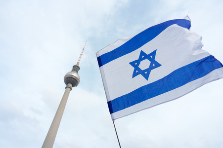 Demonstration gegen Antisemitismus in Berlin