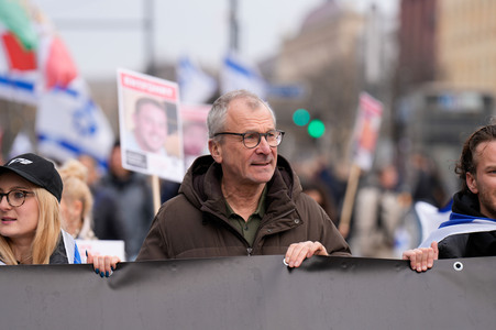 Demonstration gegen Antisemitismus in Berlin