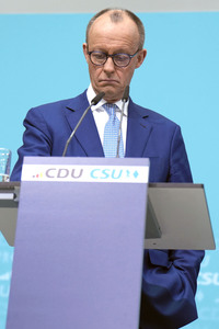 Sitzung der Präsidien der CDU und der CSU zum Europawahlprogramm in Berlin