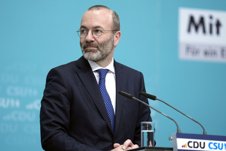 Sitzung der Präsidien der CDU und der CSU zum Europawahlprogramm in Berlin