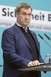 Sitzung der Präsidien der CDU und der CSU zum Europawahlprogramm in Berlin