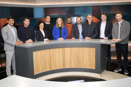 Talkshow 'hart aber fair' in Berlin