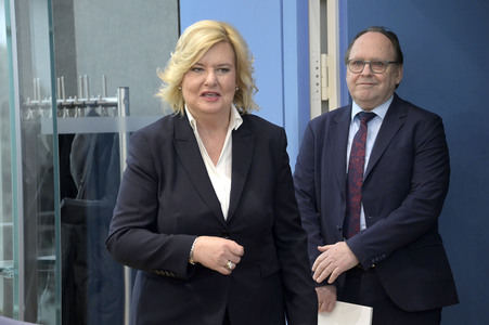 Bundespressekonferenz zur Vorstellung des Jahresberichtes 2023 in Berlin