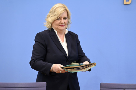 Bundespressekonferenz zur Vorstellung des Jahresberichtes 2023 in Berlin