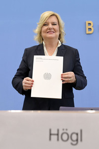 Bundespressekonferenz zur Vorstellung des Jahresberichtes 2023 in Berlin