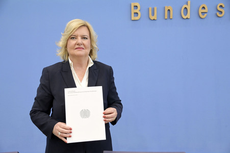 Bundespressekonferenz zur Vorstellung des Jahresberichtes 2023 in Berlin