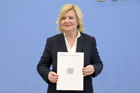 Bundespressekonferenz zur Vorstellung des Jahresberichtes 2023 in Berlin