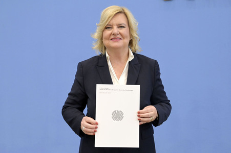 Bundespressekonferenz zur Vorstellung des Jahresberichtes 2023 in Berlin