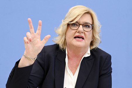 Bundespressekonferenz zur Vorstellung des Jahresberichtes 2023 in Berlin