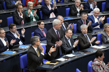 156. Sitzung des Deutschen Bundestages in Berlin
