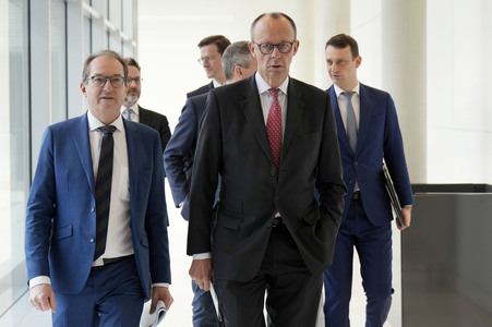 Fraktionssitzung der CDU/CSU-Bundestagsfraktion in Berlin