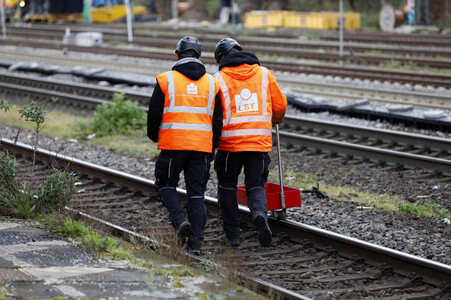 Pressetermin zu den Arbeiten am Elektronischen Stellwerk in Köln