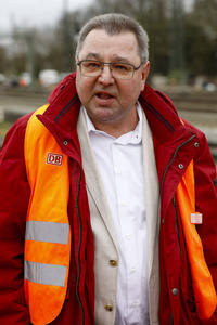 Pressetermin zu den Arbeiten am Elektronischen Stellwerk in Köln