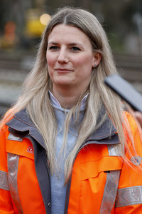 Pressetermin zu den Arbeiten am Elektronischen Stellwerk in Köln