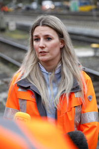 Pressetermin zu den Arbeiten am Elektronischen Stellwerk in Köln