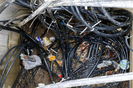 Pressetermin zu den Arbeiten am Elektronischen Stellwerk in Köln