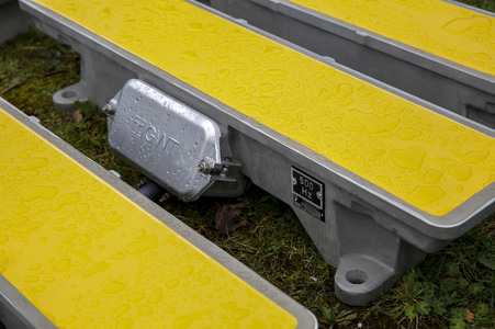 Pressetermin zu den Arbeiten am Elektronischen Stellwerk in Köln