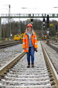 Pressetermin zu den Arbeiten am Elektronischen Stellwerk in Köln