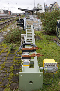 Pressetermin zu den Arbeiten am Elektronischen Stellwerk in Köln