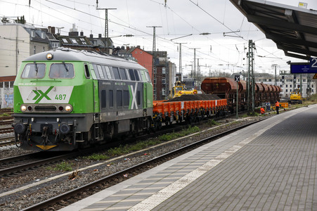 Pressetermin zu den Arbeiten am Elektronischen Stellwerk in Köln
