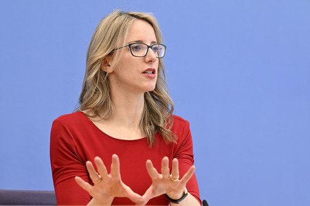 Bundespressekonferenz zur Stellungnahme 'Klimagerechtigkeit' des Deutschen Ethikrats in Berlin