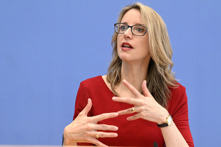 Bundespressekonferenz zur Stellungnahme 'Klimagerechtigkeit' des Deutschen Ethikrats in Berlin