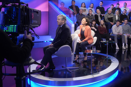 Talkshow 'maischberger' in Berlin