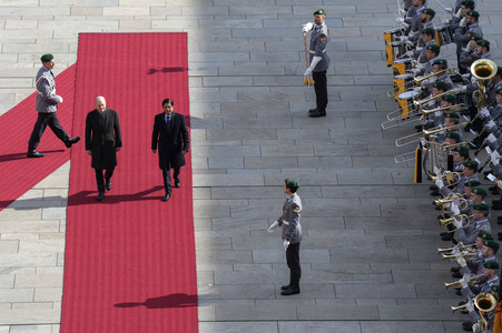 Empfang des Staatspräsidenten der Republik der Philippinen in Berlin