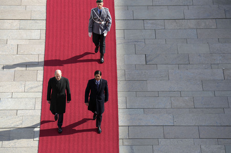 Empfang des Staatspräsidenten der Republik der Philippinen in Berlin