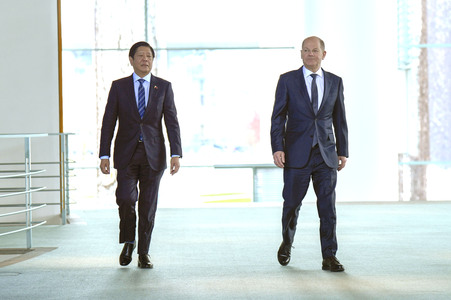 Empfang des Staatspräsidenten der Republik der Philippinen in Berlin