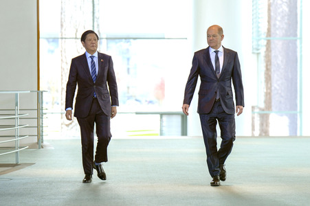 Empfang des Staatspräsidenten der Republik der Philippinen in Berlin