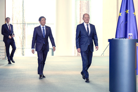 Empfang des Staatspräsidenten der Republik der Philippinen in Berlin